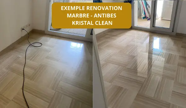 renovation sol en marbre antibes